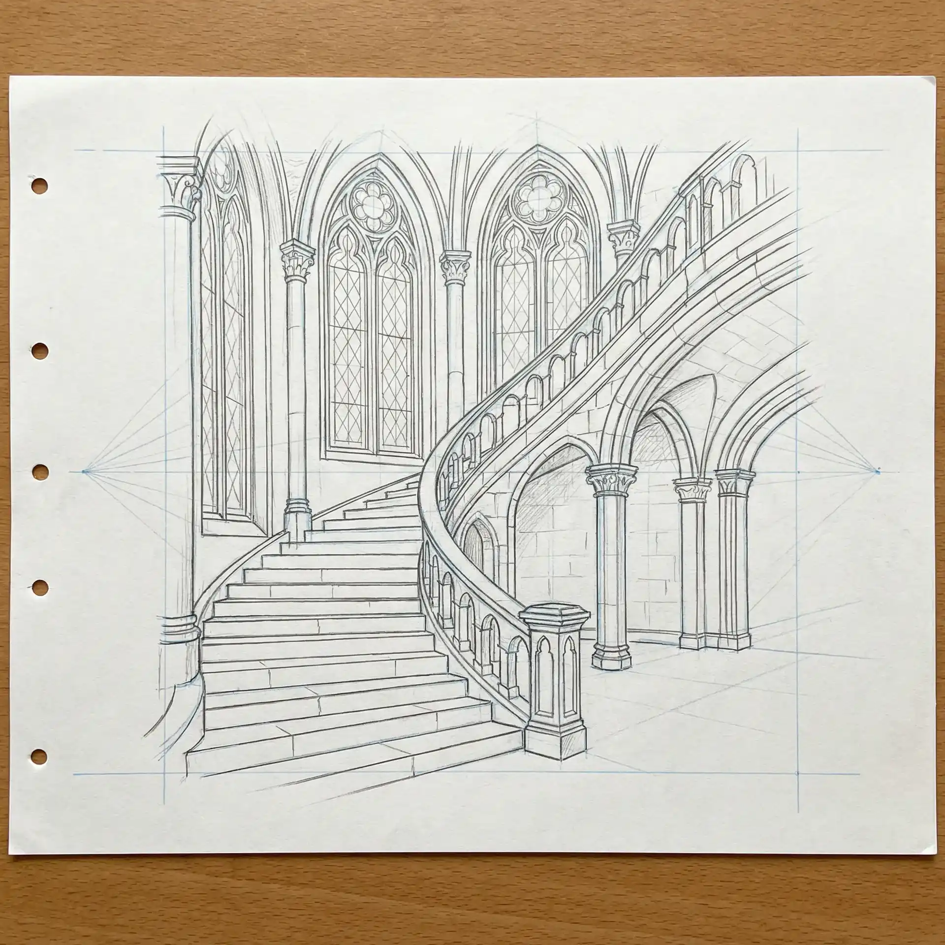 赛博幻想2077 城堡大厅 背景原画